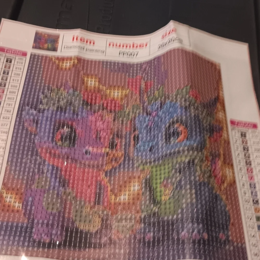 Colorful Dragon 20x20